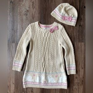 Catherine Malandrino Cable Knit Dress 3T 🐰